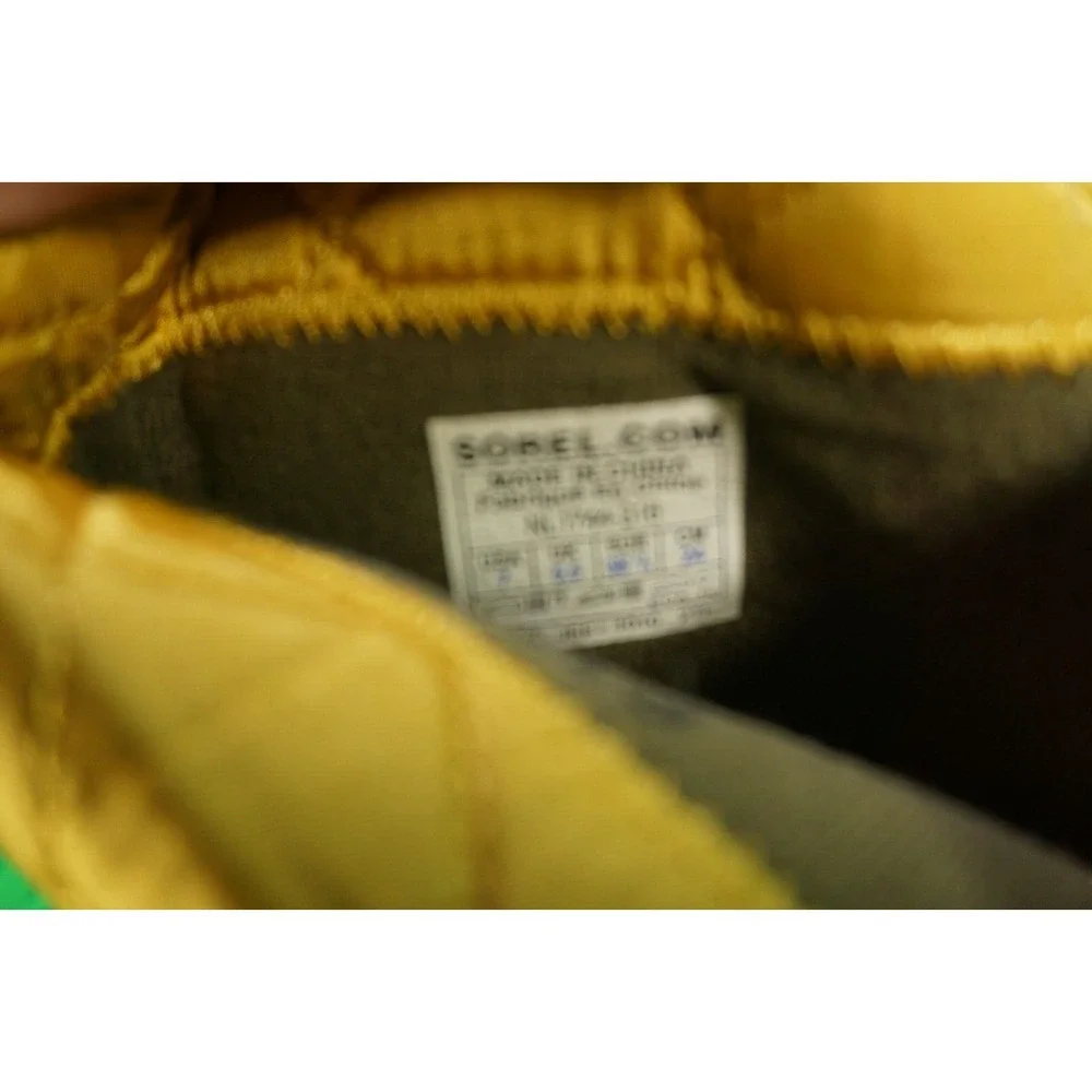 Sorel Womens Green Wool Zipper Knee High Winter Boots NL 1744-316 Size 7 - Picture 8 of 10